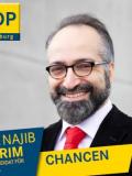 Wahlplakat mit Dr. Najib Karim zu den Europawahlen 2014